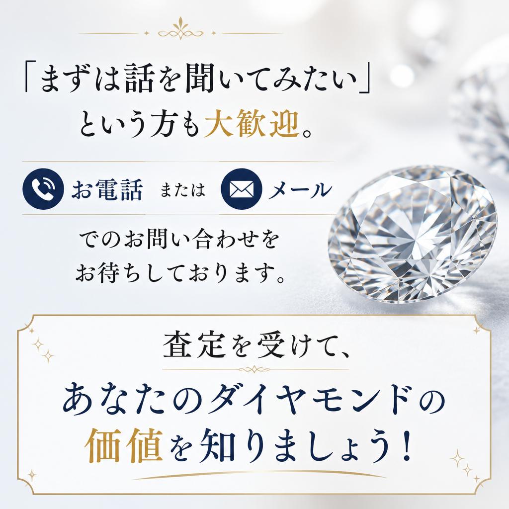 今すぐ査定のお問い合わせを！