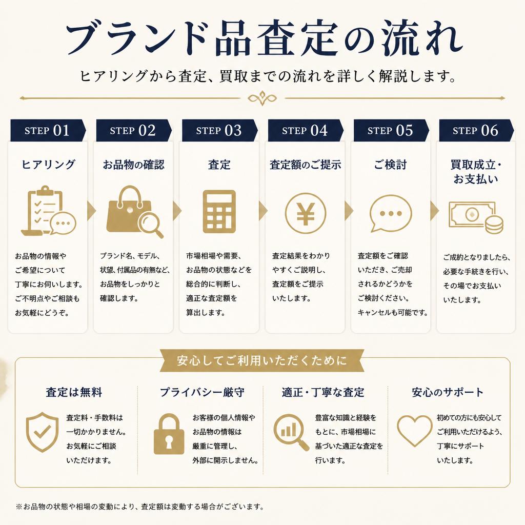 充実した査定プロセス