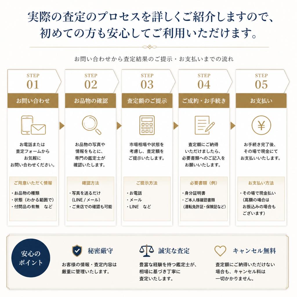 査定の流れ