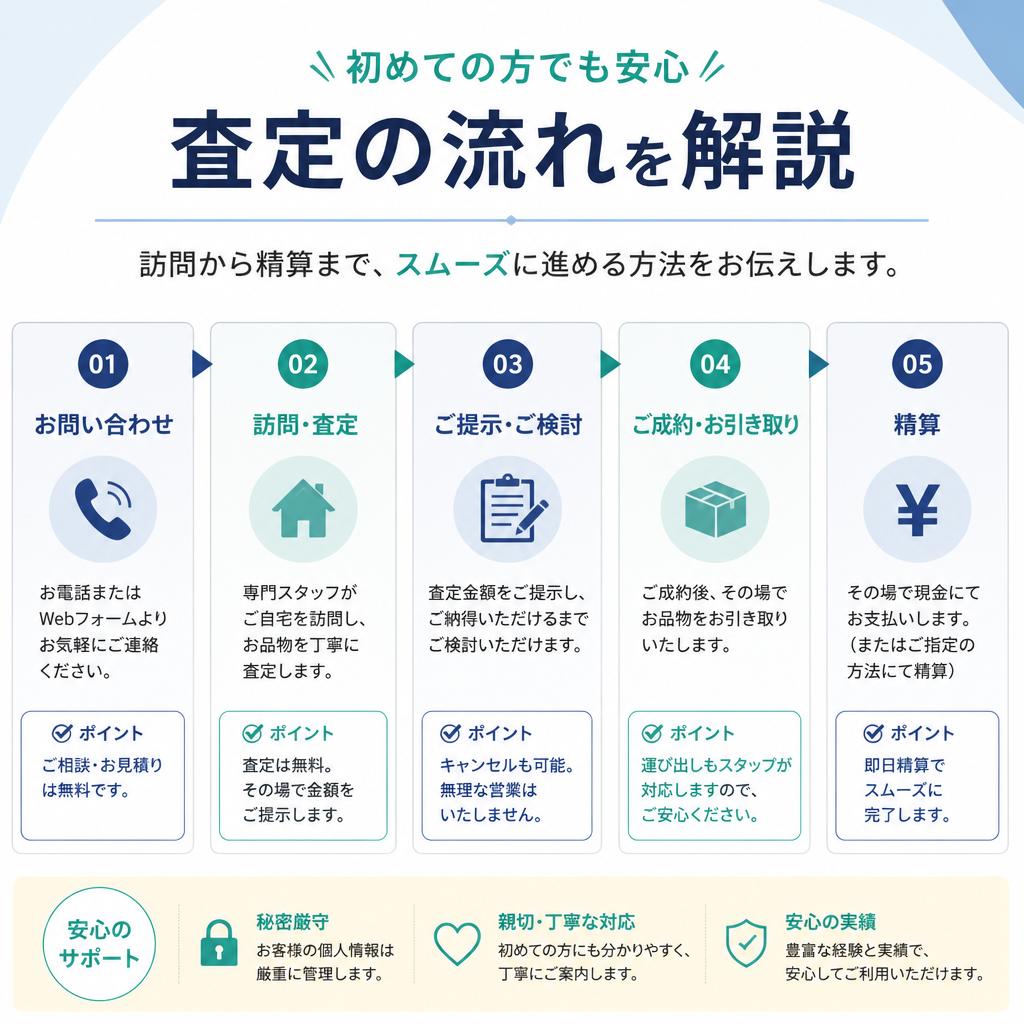査定の流れについて